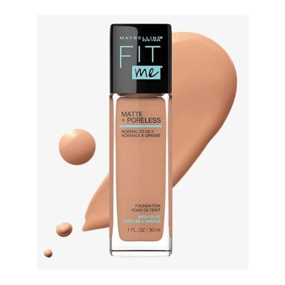 Maybelline Fit Me Matte + Poreless Foundation 312 Golden (30ml - Picture 1 of 3